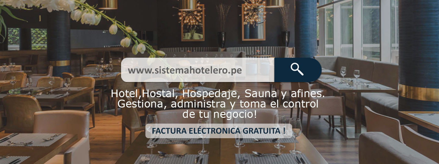 Imagen del programa de gestión hotelera HotelSystem
